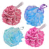 Mesh Pouf Loofah Sponge Pack of 4 Bath Shower Loofah Sponge Deep Cleansing Body Scrubber Balls Exfoliating Bath Sponge Cleanse Soothe Skin Luffa E...