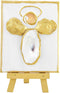 Mud Pie Oyster Easel Plaque, Angel, 5" x 4"...