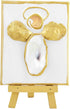 Mud Pie Oyster Easel Plaque, Angel, 5" x 4"...
