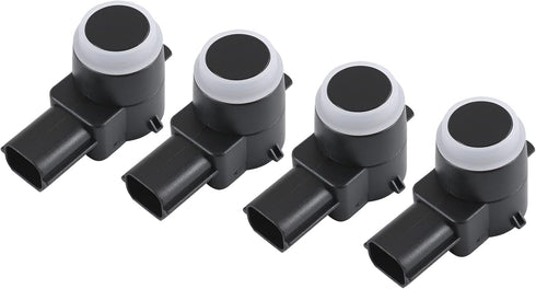 JDMSPEED Set of 4 Pcs Rear Bumper Backup Parking Sensor w/O-Ring Replacement for Chevrolet Cadillac GMC Chevy Saturn Buick Replaces 25961317 15239...