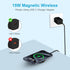 15W Magnetic Wireless Charger iPhone Fast Charging for Car Google Pixel 8 Pro/7/6/5/4/2XL Magnet Charger Cable Dock Compatible for MagSafe Charger...