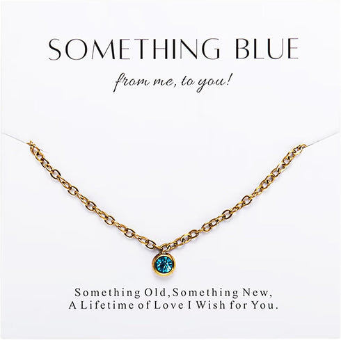Something Blue Gift for Bride -Something Blue Anklet, Blue Bridal Shower Gift, Something Blue for Bride, Wedding Jewelry, Something Blue for Weddi...