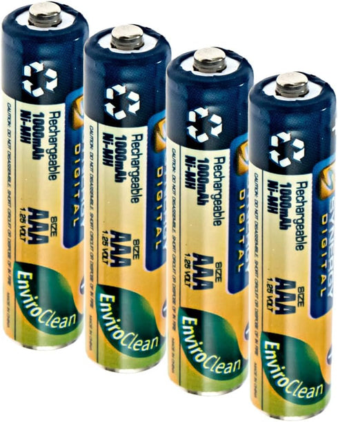 Synergy Digital Cordless Phone Battery, Compatible with Panasonic KX-TGFA51 Cordless Phone, (Ni-MH, 1.25V, 1000 mAh) AAA Rechargeable Ultra Hi-Cap...