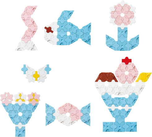 Rakyu (LaQ) Sweet Collection Mini Sky Blue (Sweet Collection Mini Sky Blue)...