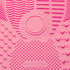 Fuchsia Silicone Makeup Brush Cleaning Mat From Royal Care Cosmetics...