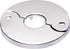 Floor and Ceiling Plate Cover Split Flange Replacement and Repair Kit, Fits 3/4 Inch IPS Galvanized Pipe or 1 Inch Copper Pipe, Chrome Finish (Pac...
