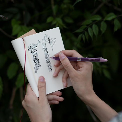 WRITECH Gel Pens Fine Point: Retractable 0.5mm Black Ink Click Pen for Smooth Writing Journaling Note Taking Sketching No Smudge & Smear 8ct(Halo)...