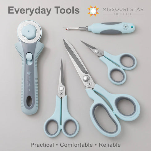 Missouri Start Rotary Cutter, 45mm Blade, Rolling Cutter Tool for Quilt Appliques and Cutting Fabrics, Essential Quilting and Sewing Supplies for ...