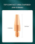 20PK MIG Welding KP2744-030T 0.030'' Tapered Contact Tips for Lincoln Magnum PRO 100L 175L 250L MIG Gun...