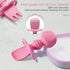 Silikong Silicone Utensils, Baby Fork and Spoon Set, Training Utensils, Baby Led Weaning Stage 1 for Ages 6 Months (Pink)...