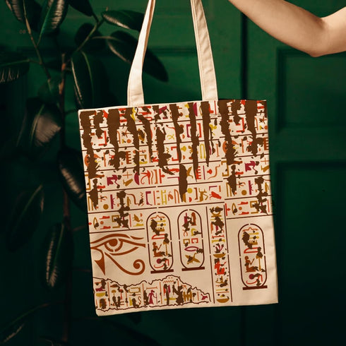 FINGERINSPIRE 2 Pcs Egyptian Hieroglyphs Painting Stencil 8.3x11.7 inch Reusable Eye of Horus Pattern Drawing Template Ink Texture Decoration Sten...