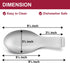 Spoon Rest, E-far Stainless Steel Spoon Ladle Holder Spatula Rest for Kitchen Stove Top, Large Size & Dishwasher Safe...