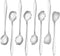 8 Pcs Flower Dessert Spoons, Coffee Teaspoon Set Stainless Steel Tableware Sugar Spoon Small Tea Spoons Cafe Bar Spoon Cute Coffee Teaspoon Mini T...