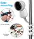 HOLACA Flexible Twist Mount for ARENTI Video Baby Monitor Camera Stand Bracket with 1/4 Threaded Hole Holder and Adjustable 360 Degree Mount for C...