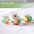 12 Pcs Miniature Fish Bowls Simulated Mini Fish Tank Miniature Glass Goldfish Bowl for Mini House Desktop Office Desk Accessories...