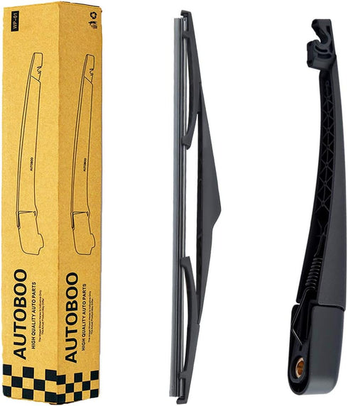 AUTOBOO Replacement for Hyundai Tucson 2010-2015 Rear Windshield Wiper Arm Blade Set -OE 988503W000, 98811-1H000...