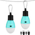 EverBrite Rechargeable Camping Light,Portable Tent Lantern,3 Lighting Modes, Hanging Tent Light Bulbs with Clip Hook for Hiking, Fishing, Backpack...