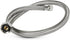 Highcraft CNCT2471 Braided Faucet Connector Female Compression Fitting, 24 In, Stainless Steel Lead-Free, 2 Feet...