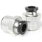 TAILONZ PNEUMATIC Male Straight 1/4 Inch Tube OD x 1/2 Inch NPT Thread Push to Connect Fittings PC-1/4-N4 (Pack of 10)...