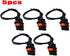 ALLMOST 5pcs set Compatible with Volvo 5 Cyl Electrical Connector of Ignition Coil UF341 30713416 plug...