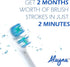 Replacement Brush Heads Compatible with OralB Braun- Best Double Clean, Pack of 16 Electric Toothbrush Replacement Heads- for Oral B Pro, 1000, 80...
