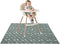 Joyo roy 135x140 cm Baby Floor Mat Splat Mat High Chair Mat Waterproof Mat Play Mat for Toddlers Splat Mat for Under High Chair Kids Placemats for...