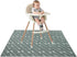 Joyo roy 135x140 cm Baby Floor Mat Splat Mat High Chair Mat Waterproof Mat Play Mat for Toddlers Splat Mat for Under High Chair Kids Placemats for...