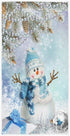 Merry Christmas Snowman Hand Towels 16x30 in Snowflake Pine Cones Bathroom Towel Ultra Soft Absorbent Ball Winter Bath Towel Kitchen Dish Guest To...