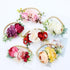 Cinaci 6 Pack Delicate Rose Flower Nylon Headbands Floral Bows Headband Super Stretchy Hair Bands Fancy Headpieces Tiara Crown Accessories Bulk fo...