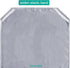 Cot Sheets for Daycare Standard Size, Children’s Naptime Cot Sheet,Breathable Microfiber Nap Sheet for Boys and Girls, 23" x 51", Grey...