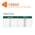 CBB60 60uF Motor Start Run Capacitor MFD 250VAC 50/60hz Cylindrical(60uF)...