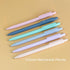 Cute Mechanical Pencils Set 0.7 mm Triangular 6 Pencils 4 Tubes Leads 1 Eraser Pastel Candy Colors Aesthetic lead pencils for School Writing Draft...