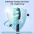 Everystep Replacement Toothbrush Heads 10 Pack Compatible with AquaSonic Black Series for Vibe Series Black Series pro, and for Duo Series pro Ele...
