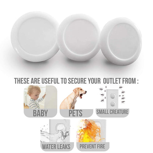 Outlet Covers Child Proof Plug Cover for Electrical Outlets Baby Proof Socket Safety Proofing Wall Guards Protectors - 24 Count...