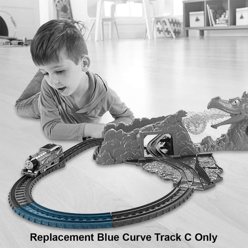 Replacement Parts for Dragon Trackmaster - Thomas and Friends Trackmaster Dragon Escape Playset FXX66 ~ Includes Blue Curve Track Piece C...