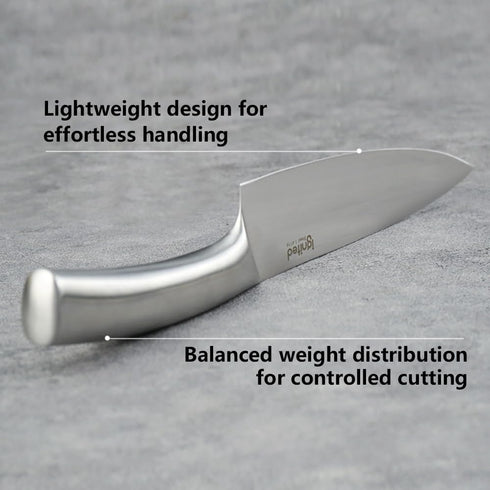 8 inch Chef Knife, One-piece Full Metal Kitchen Knife, German 1.4116 High Carbon Stainless Steel Chef's Knife, Ultra Sharp Cooking Knife with Gift...
