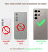 Armor Phone Case for Samsung Galaxy S24 Ultra Military Grade Drop Protection Cover S24Ultra 5G Heavy Duty Hybrid Metal Bumper Built-in Silicone Sh...