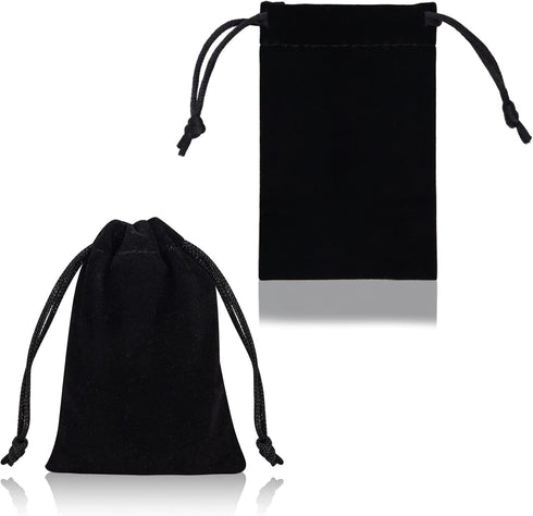 DTOL Velvet Cloth Jewelry Bags, Small Gift Pouches Drawstring Bags for Party, Travel Portable, Christmas, Festival, Makeup Favor Organizer Storage...
