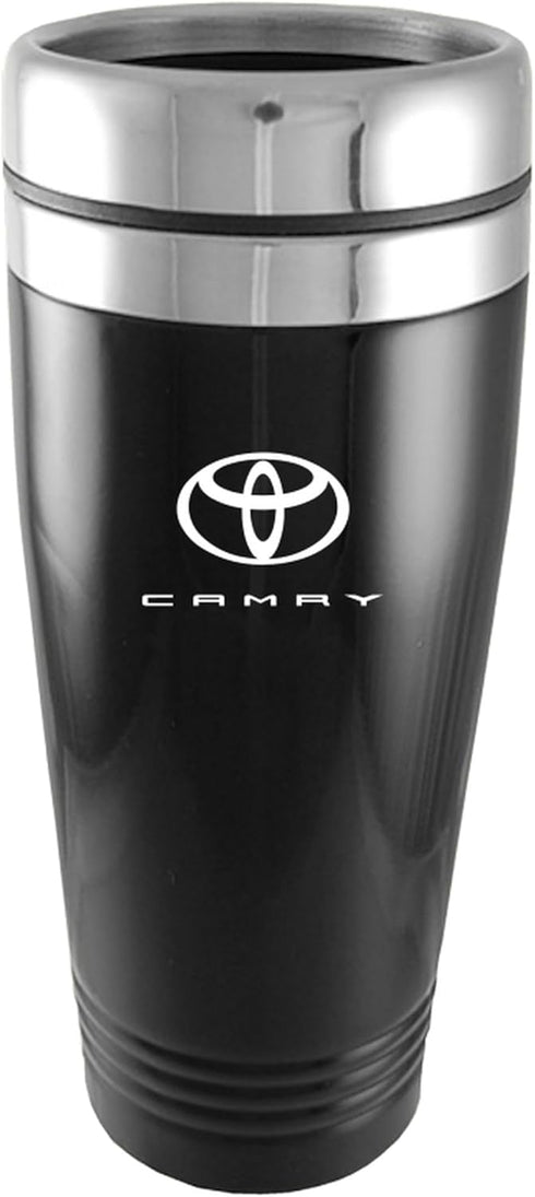 AU-TOMOTIVE GOLD Stainless Steel Travel Mug for Toyota Camry (Black)...