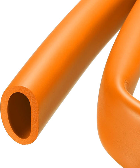MECCANIXITY Foam Grip Tubing Handle Grips 32mm ID 44mm OD 5ft Orange for Utensils, Fitness, Tools Handle Support...