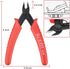 Flush Cutter, Wire Cutters, BS-8109 Soft Wire Cutter Pliers Precision Micro Cutter Anti-Slip Flush Cutter for Electronics Aluminum Jewelry 3D Prin...