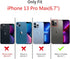 siduater Hand Strap Holder Case for 6.7" iPhone 13 Pro MAX with Kickstand, Wrist Strap Band Soft Aesthetic Design Cover, Adjustable Handle Grip Lo...
