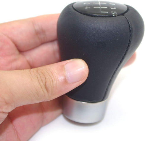 Pursuestar Leather 5 Speed Manual Short Shift Knob for BMW 1 3 5 6 Series E30 E32 E34 E36 E38 E39 E46 E53 E60 E63 E83 E84 E90 E91 E92...