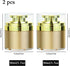 Airless Pump Makeup Jar Acrylic Cosmetic Jar 2pcs 1.7 oz Vacuum Travel Bottle Empty Containers with Pump for Skincare Cream Lotion or DIY Skin Car...