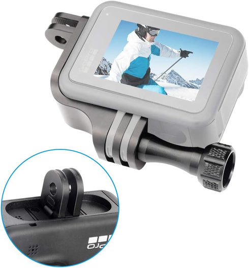 90 Degree Aluminum Vertical Bracket Adapter Elbow Adapter for GoPro Hero 8...