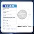 EEMB CR1620 Battery 5-Pack CR1620 3V Lithium Battery Button Coin Cell Batteries 1620 Batteries 70mAh ECR1620, DL1620 for Watch, Key Fob, Calculato...