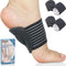 Ailaka 2 Pair Compression Cushioned Arch Support Brace, Plantar Fasciitis Sleeves for Pain Relief & Sore, Flat Feet, Heel Spurs...