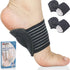 Ailaka 2 Pair Compression Cushioned Arch Support Brace, Plantar Fasciitis Sleeves for Pain Relief & Sore, Flat Feet, Heel Spurs...