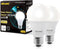 DiCUNO Radar Motion Sensor Light Bulbs Outdoor, 12W (100W Equivalent), Motion Sensor Bulb Auto On/Off, Daylight White 5000K, 1100 LM, A19 E26 Indo...