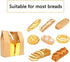 10 Pack Large Paper Bread Bags for Homemade Sourdough Loaves Bread Bags with Window for Homemade Bread Gift Giving, Sourdough Bread Packaging Stor...